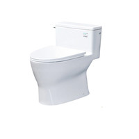 TOTO 东陶 CW188B 智洁连体节水马桶 305mm坑距 原装盖板