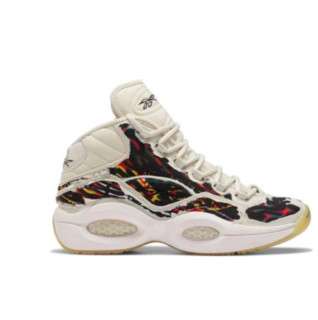 Reebok 锐步 Question 中性篮球鞋 FZ1357 石膏白/冰川粉 45