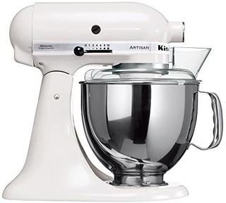 KitchenAid 凯膳怡 5KSM150PS 抬头式厨师机 牛奶白