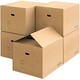 富居(FOOJO)搬家纸箱 加厚加硬搬家快递打包整理箱 家用办公收纳箱 2只装
