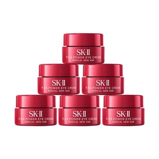 88VIP：SK-II  RNA修护焕采大红瓶眼霜小样  2.5g*6支