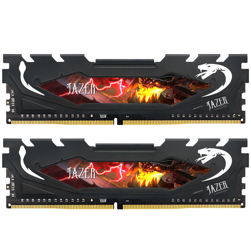 JAZER 棘蛇 DDR4 3200MHz 台式机内存