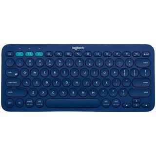 K380 79键 蓝牙无线薄膜键盘 蓝色 无光
