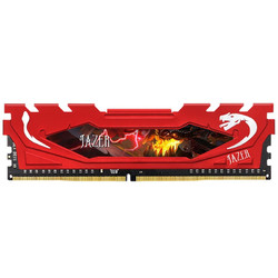 JAZER 棘蛇  DDR4 3200MHz 红色 台式机内存 8GB