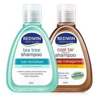 Redwin 无硅油控油防脱发煤焦油洗发水套装（茶树油250ml+煤焦油250ml）