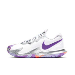 NIKE 耐克 Air Zoom Vapor Cage 4 中性网球鞋 CD0431-103 白色/灰色/紫色 39