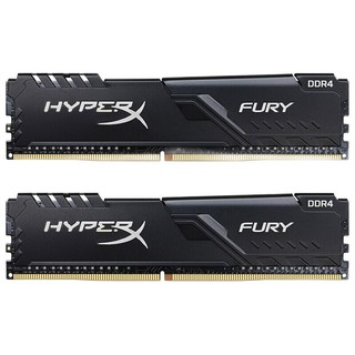 Kingston 金士顿 FURY Beast野兽系列 DDR4 3200MHz 台式机内存 马甲条 黑色 16GB 8GB*2 HX432C16FB3K2/16