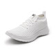 必迈（bmai）运动鞋男 Pace 3.0一体织休闲袜套鞋 2020春夏季新款 轻质透气 珍珠白2020 43