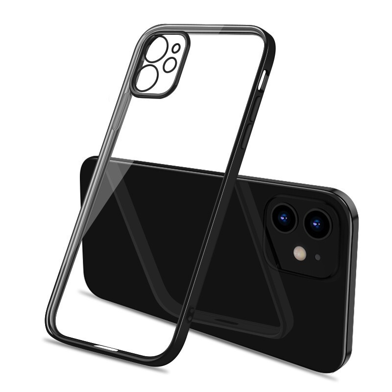 菲天 iPhone11 硅胶手机壳 亮黑色