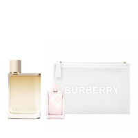 BURBERRY 博柏利 女士香水套装 (花与她逐梦伦敦EDP50ml+红粉恋歌EDT5ml+大号化妆包)