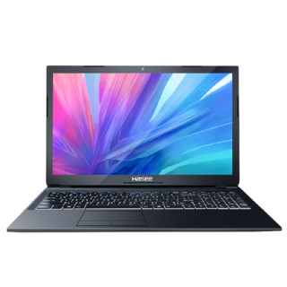 Hasee 神舟 战神 K670T-G6A2 15.6英寸 游戏本 黑色（酷睿i5-10400、MX350、8GB、512GB SSD、1080P、IPS、60Hz）