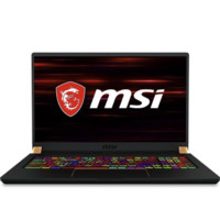 MSI 微星 绝影 GS75 17.3英寸 游戏本 黑色 (酷睿i9-10980HK、RTX 2070 Super Max-Q 8G、16GB、1TB SSD、1080P、IPS、300Hz)