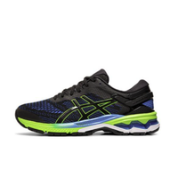 ASICS 亚瑟士 Gel-Kayano 26 男子跑鞋 1011A541-003 黑色/蓝色 41.5
