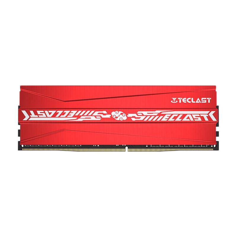 Teclast 台电 腾龙系列 G40 DDR4 3000MHz 台式机内存 红色 8GB TLD48G30G40