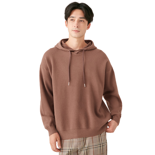 GU 极优 男士连帽针织衫 328120