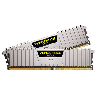 USCORSAIR 美商海盗船 复仇者LPX系列 DDR4 3200MHz 台式机内存 马甲条 银色 16GB 8GB*2