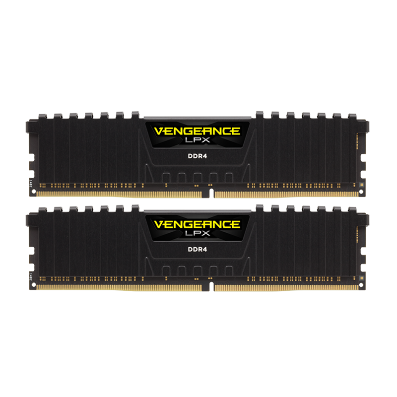 美商海盗船 32GB(16G×2)套装 DDR4 3200 台式机内存条 复仇者LPX系列 游戏型