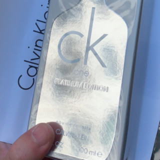 卡尔文·克莱 Calvin Klein CK ONE系列 卡雷优中性淡香水 EDT 铂金版 100ml