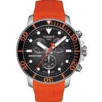 手表天梭 瑞士手表石英表男士手表海星系列男表 300m防水潜水表时尚运动腕表