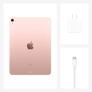 Apple 苹果 iPad Air 4 2020款 10.9英寸 平板电脑 (2360*1640dpi、A14、64GB、Cellular版、玫瑰金色、MYHN2CH/A)