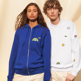 LACOSTE 拉科斯特 FriendsWithYou联名系列 男女款连帽卫衣 SH0405