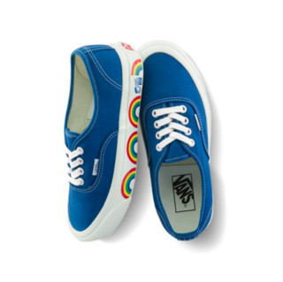 VANS 范斯 经典系列 Authentic 44 DX 中性运动帆布鞋 VN0A54F241D 蓝色 40