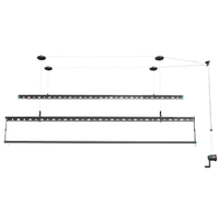 Hotata 好太太 D-1078 手摇晾衣架 深空灰+薄荷绿