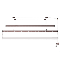 Hotata 好太太 D-1077 手摇晾衣架 讴歌红+幻夜黑