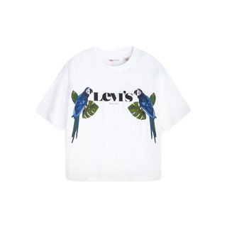 Levi's 李维斯 FARM Rio自然·未来联名系列 女士短袖T恤 87156-0001 白色 XS