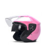 YEMA 野马 YM-6622 电动车头盔 粉红色 防刮花透明镜片 双镜