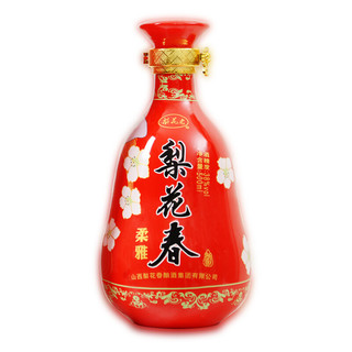 梨花春 柔雅 38%vol 浓香型白酒 500ml 单瓶装