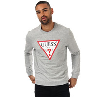 GUESS 盖尔斯 男士Audley Clear Stretch圆领长袖汗衫