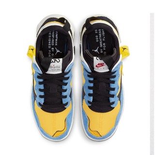 AIR JORDAN Jordan Ma2 男子休闲运动鞋 CV8122-700 黄色/蓝色/黑色 42