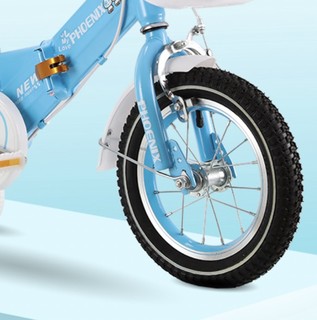 PHOENIX 凤凰 FH1206 儿童自行车 18寸 蓝色可妮兔
