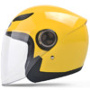 YEMA 野马 YM-6622 电动车头盔 柠檬黄 防刮花透明镜片 单镜