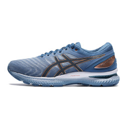 ASICS 亚瑟士 Gel-Nimbus 22 男子跑鞋 1011A685-023 灰蓝色