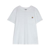 SPAO 蜡笔小新联名系列 男女款短袖T恤 SPRP936D01 白色 L