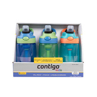 CONTIGO 康迪克 儿童防漏运动水杯 414ml 3只装