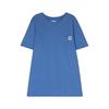 SPAO 蜡笔小新联名系列 男女款短袖T恤 SPRP936D01 深蓝色 XL