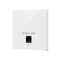 Ruijie 锐捷 RG-EAP102(F) 双频1167M 百兆面板式胖瘦一体AP Wi-Fi 5 POE 白色