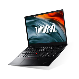 ThinkPad 思考本 X1 Carbon 14.0英寸 商务本 黑色(酷睿i5-10210U、核芯显卡、8GB、512GB SSD、1080P、IPS、20U9007ECD)