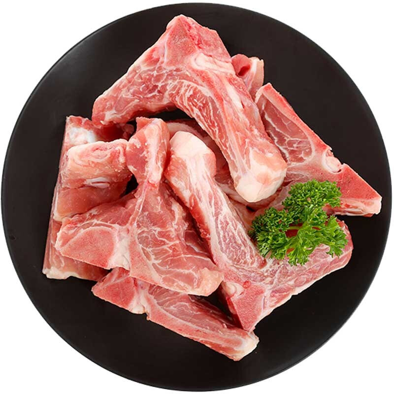 long da   龙大肉食 猪脊骨  500g