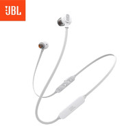 JBL C135BT 入耳式防水防汗无线蓝牙耳机 快充磁吸运动耳机游戏耳机 苹果安卓手机耳机 优雅白