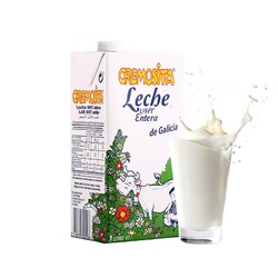 LECHE CREMOSITA 全脂牛奶1L*6盒/箱