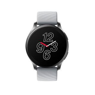 OnePlus 一加 Watch W301CN 4G智能手表 46mm 亮银表壳 银色橡胶表（GPS、NFC、血氧）