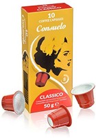 Consuelo Nespresso 兼容型经典咖啡胶囊，100粒装(10x10)