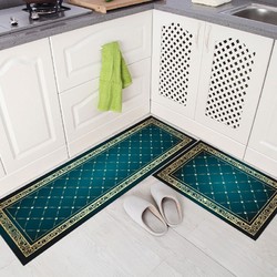 厨房地垫 家用吸水防油防滑垫洗澡浴室脚垫入户进门地毯长条门垫