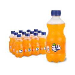 Coca-Cola 可口可乐 芬达 Fanta 橙味   碳酸饮料 300ml*12瓶