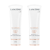 黑卡会员：LANCOME 兰蔻 柔皙轻透水漾防晒乳 SPF50 PA++++ 50ml*2支装