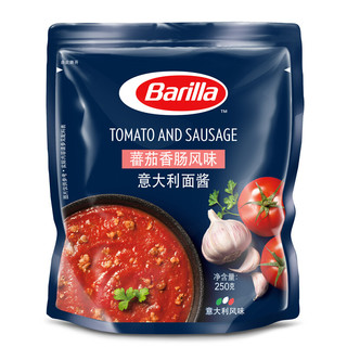 百味来 Barilla 蕃茄香肠风味意大利面酱 250克